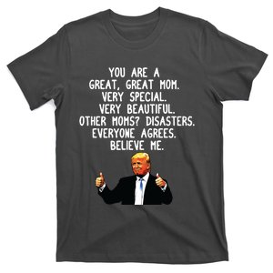 Funny Donald Trump Mothers Day Gag Gift Conservative Mom T-Shirt