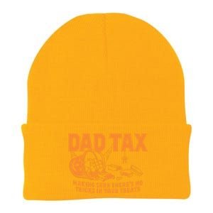 Funny Dad Tax Halloween Knit Cap Winter Beanie