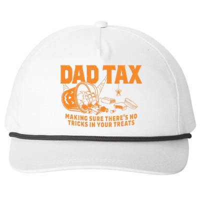 Funny Dad Tax Halloween Snapback Five-Panel Rope Hat