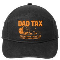 Funny Dad Tax Halloween 7-Panel Snapback Hat