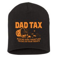 Funny Dad Tax Halloween Short Acrylic Beanie