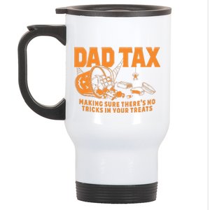 Funny Dad Tax Halloween Stainless Steel Travel Mug