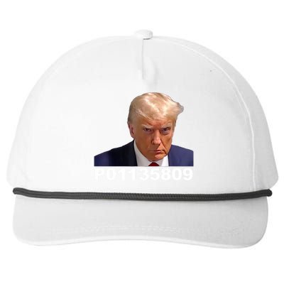 Funny Donald Trump Prison Mugshot Fulton County GA Gift Snapback Five-Panel Rope Hat