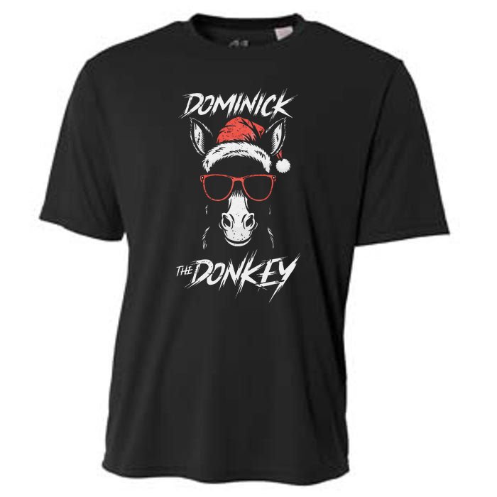 Funny Dominick The Donkey Gift Cooling Performance Crew T-Shirt