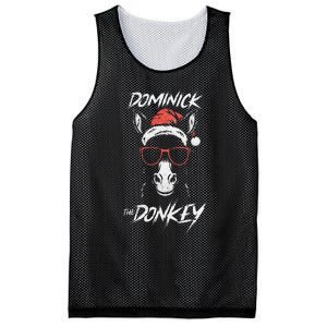 Funny Dominick The Donkey Gift Mesh Reversible Basketball Jersey Tank