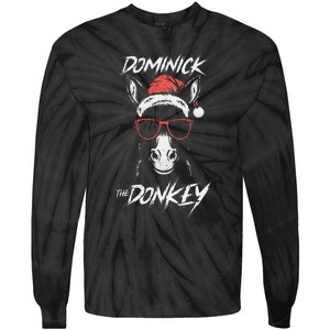 Funny Dominick The Donkey Gift Tie-Dye Long Sleeve Shirt