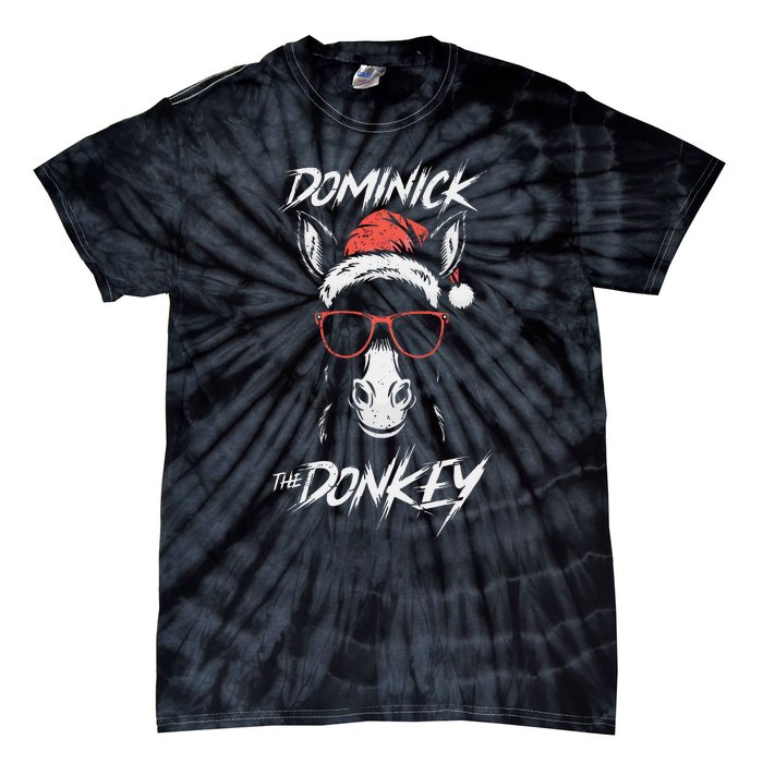 Funny Dominick The Donkey Gift Tie-Dye T-Shirt