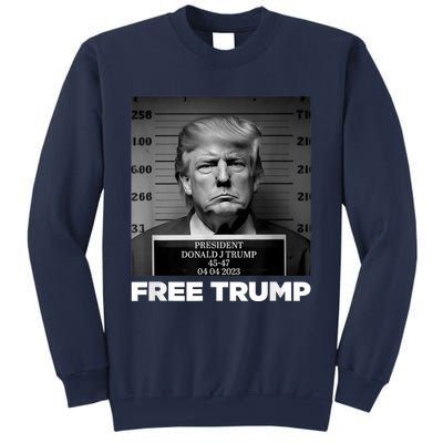 Free Donald Trump Mugshot Sweatshirt