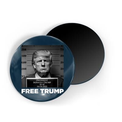 Free Donald Trump Mugshot Magnet