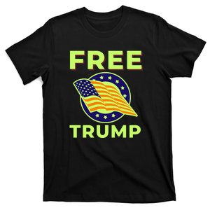 Free Donald Trump MAGA Conservative T-Shirt