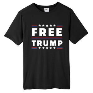 Free Donald Trump Republican Support Tall Fusion ChromaSoft Performance T-Shirt