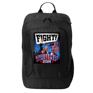 Fight! Donald Trump 2024 Supporters Political Product City Backpack