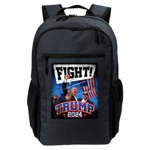 Fight! Donald Trump 2024 Supporters Political Product Daily Commute Backpack