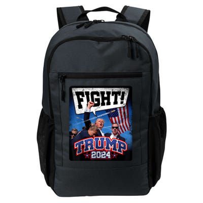 Fight! Donald Trump 2024 Supporters Political Product Daily Commute Backpack