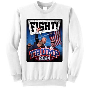 Fight! Donald Trump 2024 Supporters Political Product Sweatshirt