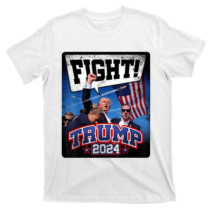 Fight! Donald Trump 2024 Supporters Political Product T-Shirt