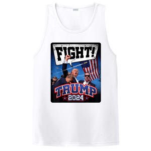 Fight! Donald Trump 2024 Supporters Political Product PosiCharge Competitor Tank