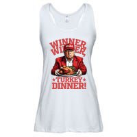 Funny Donald Trump Winner Winner Turkey Dinner Thanksgiving Ladies Essential Flowy Tank