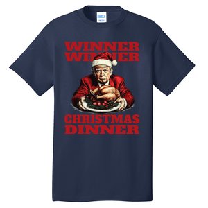 Funny Donald Trump Winner Winner Christmas Dinner Humor Tall T-Shirt