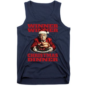 Funny Donald Trump Winner Winner Christmas Dinner Humor Tank Top