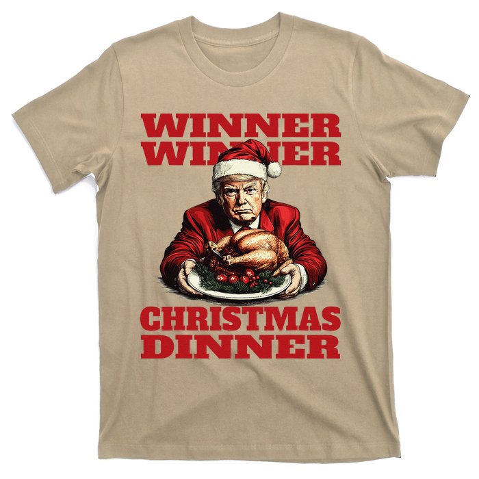 Funny Donald Trump Winner Winner Christmas Dinner Humor T-Shirt