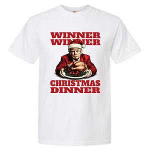 Funny Donald Trump Winner Winner Christmas Dinner Humor Garment-Dyed Heavyweight T-Shirt