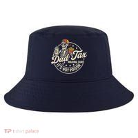 Funny Dad Tax Making Sure It's Not Poison Skeleton Cool Comfort Performance Bucket Hat