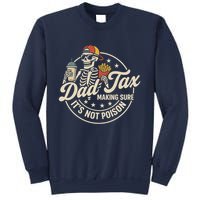 Funny Dad Tax Making Sure It's Not Poison Skeleton Sweatshirt