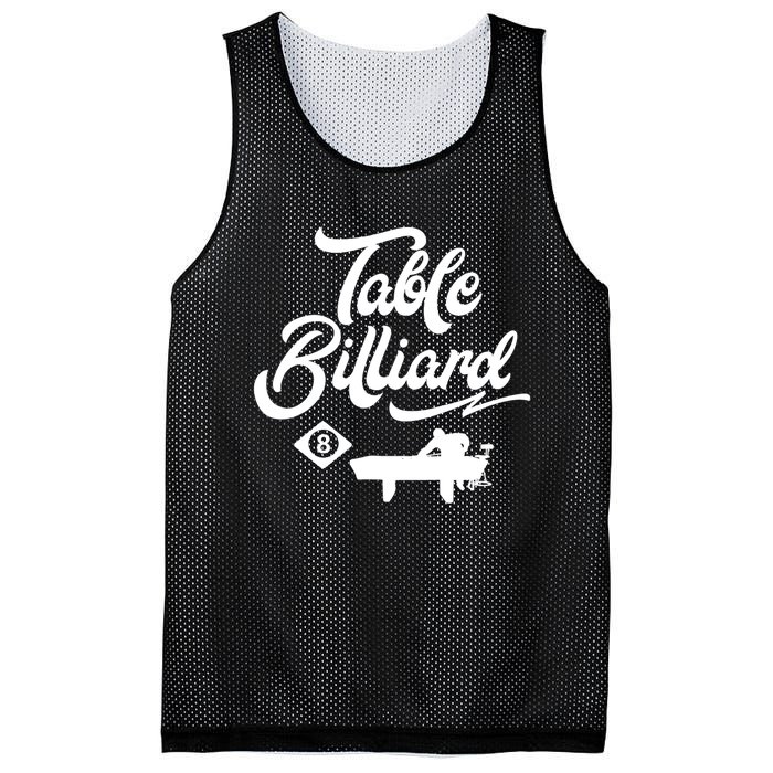 Father's Day Table Billiards Pool Player Gift For Dad Mesh Reversible Basketball Jersey Tank