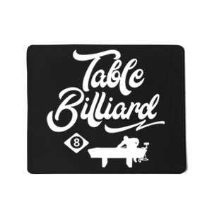 Father's Day Table Billiards Pool Player Gift For Dad Mousepad