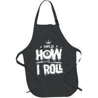 Father's Day This Is How I Roll Billiards Pool Player Gift For Dad Apron
