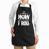 Father's Day This Is How I Roll Billiards Pool Player Gift For Dad Apron