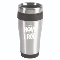 Father's Day This Is How I Roll Billiards Pool Player Gift For Dad 16oz Travel Tumbler