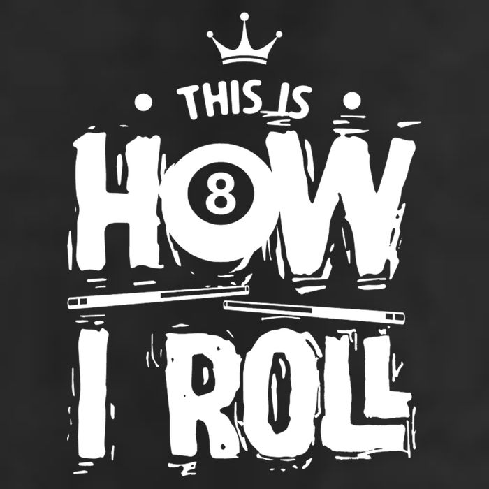 Father's Day This Is How I Roll Billiards Pool Player Gift For Dad Trucker Hat