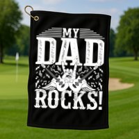 Father's Day T Golf Towel