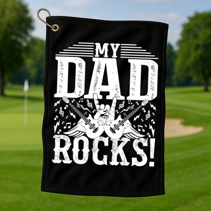 Father's Day T Golf Towel