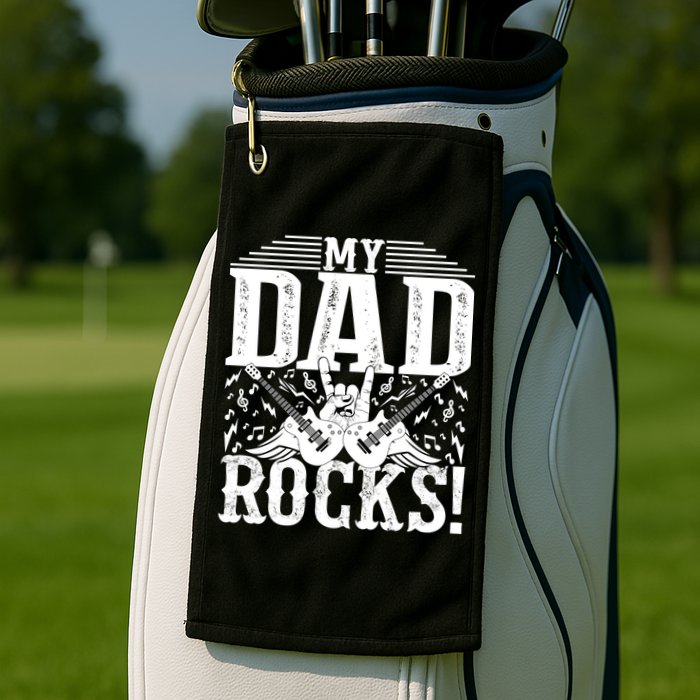 Father's Day T Golf Towel
