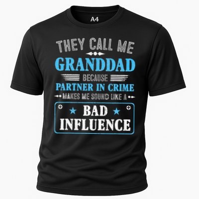 Fathers Day They Call Me Granddad Because Partner In Crime Performance Shirt