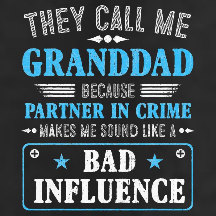 Fathers Day They Call Me Granddad Because Partner In Crime 25L Jumbo Tote