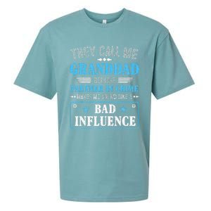 Fathers Day They Call Me Granddad Because Partner In Crime Sueded Cloud Jersey T-Shirt