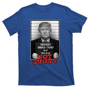 Funny Donald Trump Not Guilty Mug Shot T-Shirt