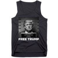 Free Donald Trump Mugshot Tank Top