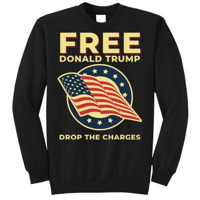 Free Donald Trump MAGA Conservative Sweatshirt