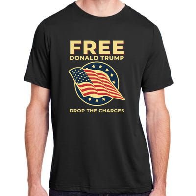 Free Donald Trump MAGA Conservative Adult ChromaSoft Performance T-Shirt