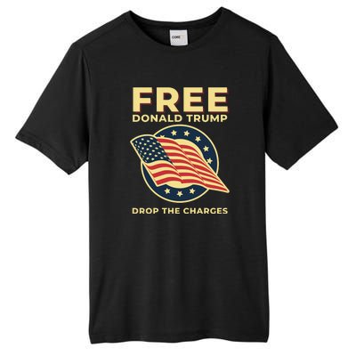 Free Donald Trump MAGA Conservative Tall Fusion ChromaSoft Performance T-Shirt