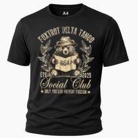Foxtrot Delta Tango Social Club Only You Can Prevent Fascism Gift Cooling Performance Crew T-Shirt