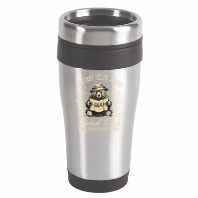 Foxtrot Delta Tango Social Club Only You Can Prevent Fascism Gift 16oz Travel Tumbler