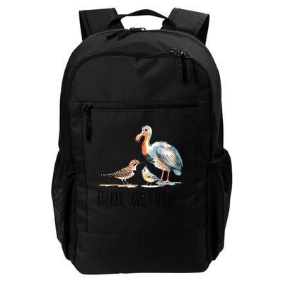 Flicker Dodo Titmouse Apparel Bird Nerd Wildlife Bird Lover  Daily Commute Backpack