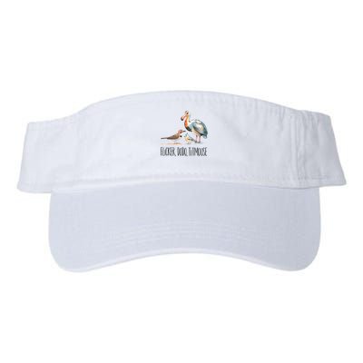 Flicker Dodo Titmouse Apparel Bird Nerd Wildlife Bird Lover  Valucap Bio-Washed Visor