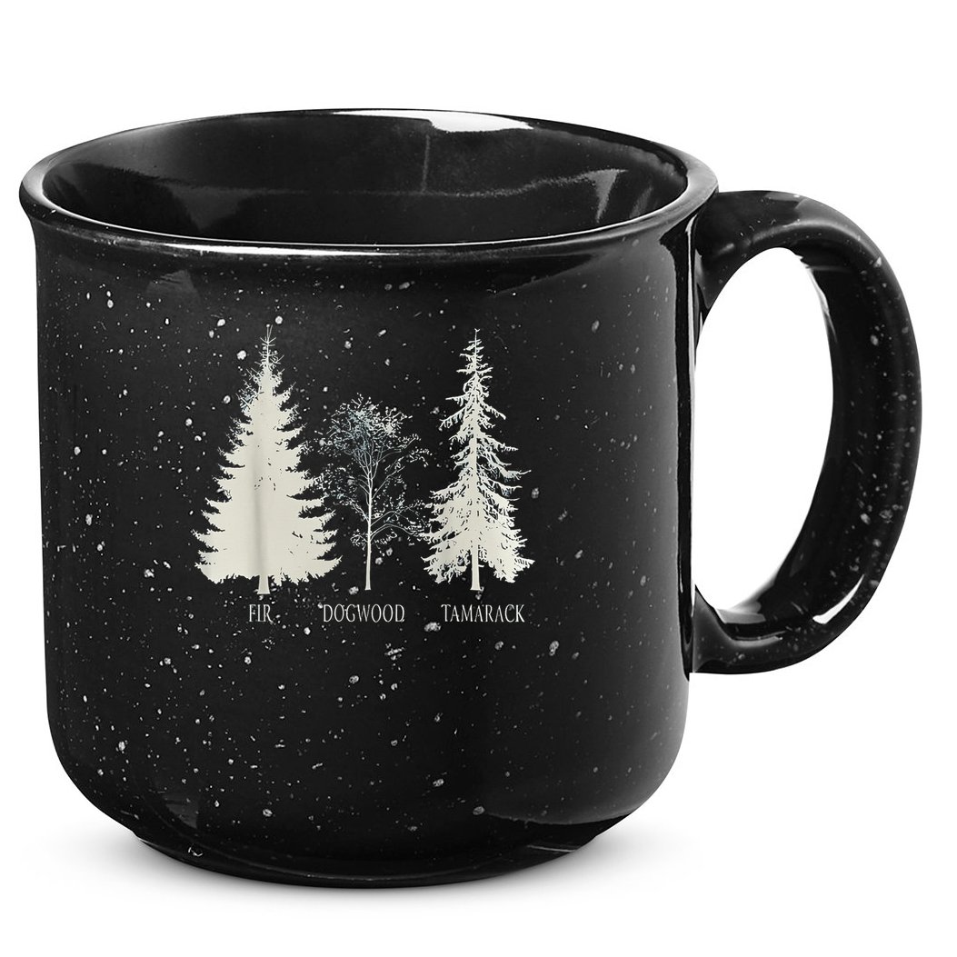 Fir Dogwood Tamarack Vintage Tree National Park 15oz Campfire Ceramic Mug
